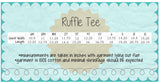 Royal Ruffle Tee - Sailboat - 6m