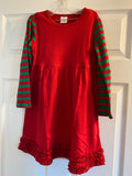Christmas Dress/Gown - Embroidered name or initials only - 8