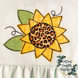 Mint Sunflower Dress - 3T